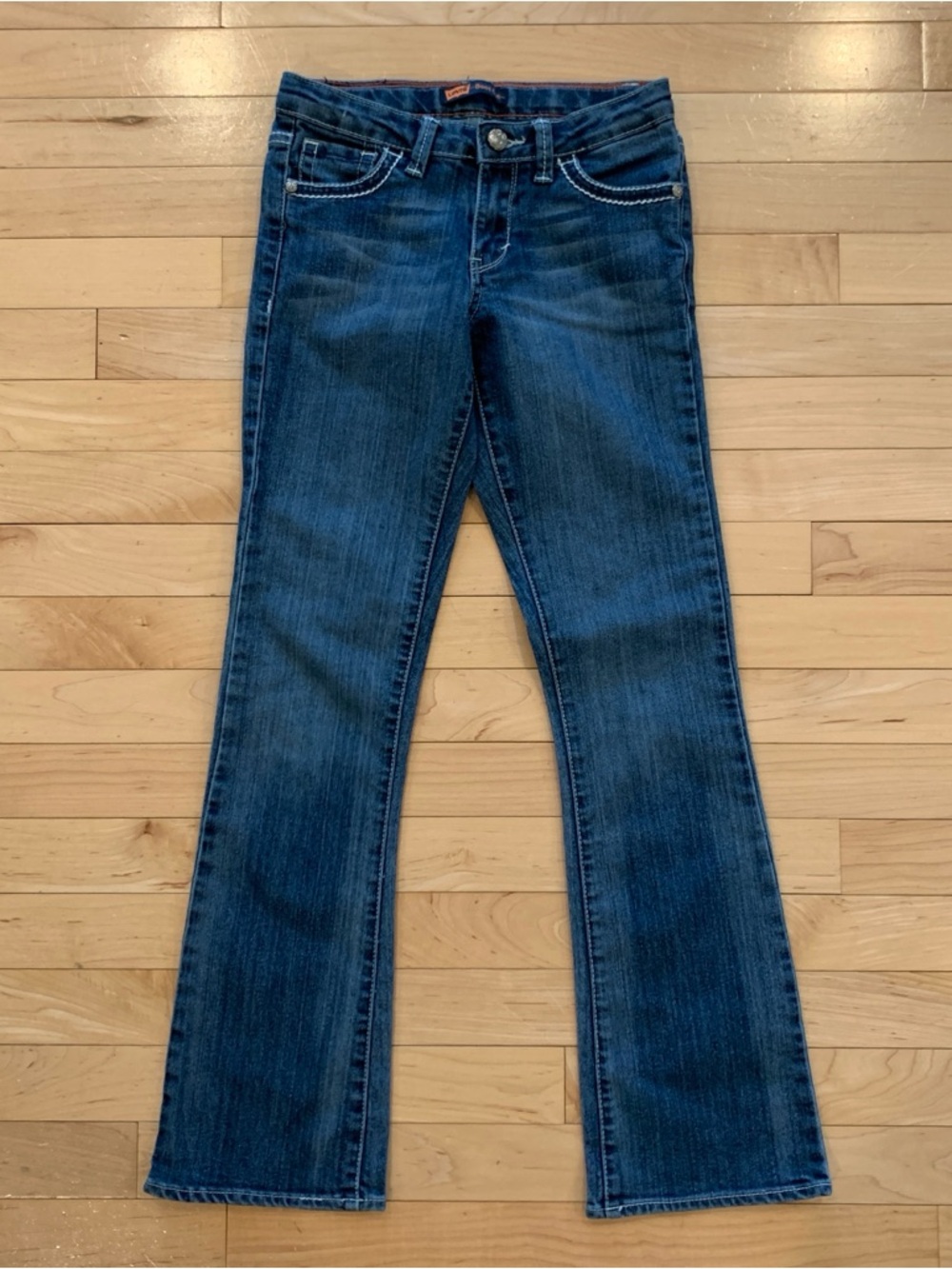 Levi's Boot Cut Jeans youth girls size 14 slim (14S)